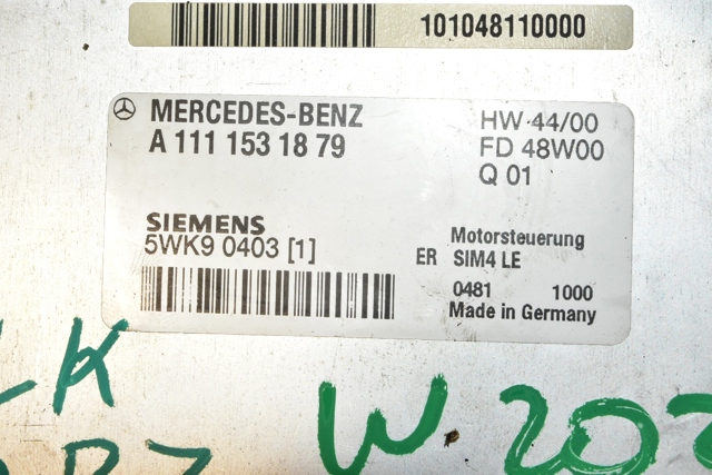 A1111531879 MERCEDES Блок управления двигателем купить в Хмельницкий