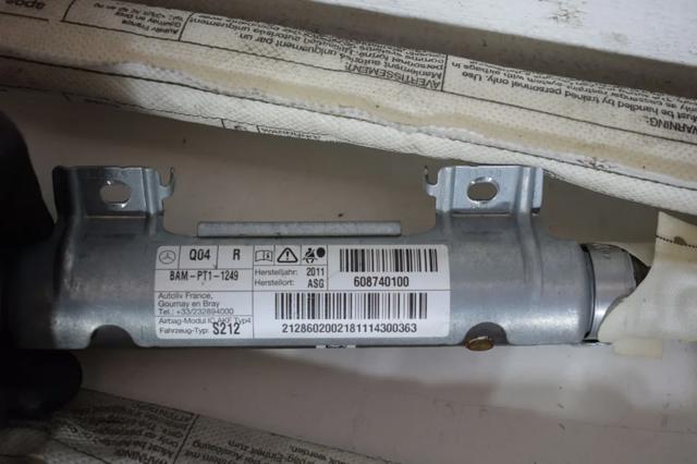 A2128601902 Подушка безопасности (AIRBAG) шторка боковая левая купить Винница