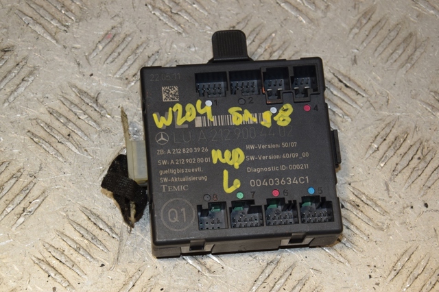 Блок комфорта передней двери A2129004402 MERCEDES