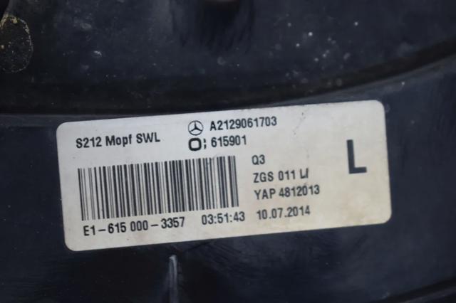MERCEDES A2129061703 Фонарь задний левый внешний в наличии Украина