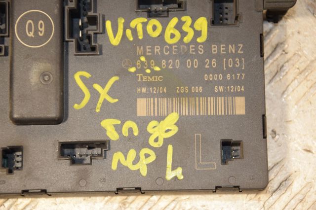 A6398200026 MERCEDES Блок комфорта передней двери купить в Украина