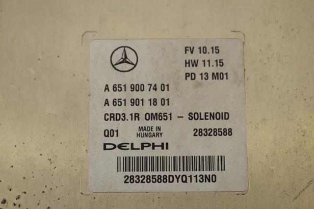 A6519007401 MERCEDES Модуль управления (ЭБУ) двигателем купить в Хмельницкий