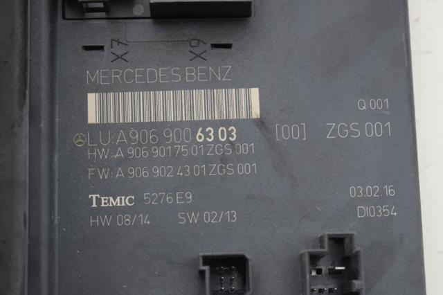 A9069006303 MERCEDES Блок управления сигналами SAM купить в Тернополь
