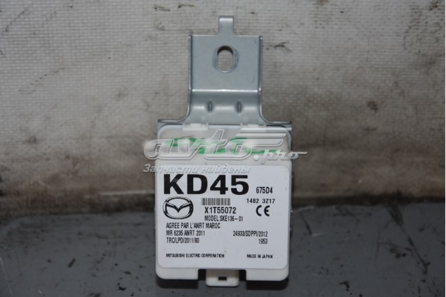 Блок иммобилайзера mazda KD45675D4