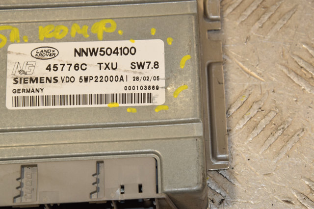 NNW504100 LAND ROVER купить в Черновцы