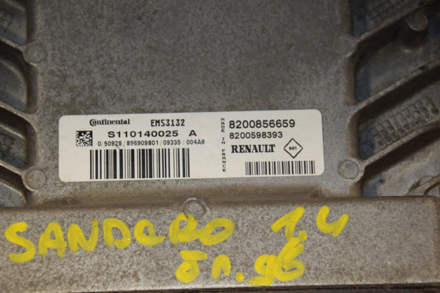 RENAULT S110140025A Блок управления двигателем в наличии Сумы