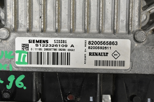 S122326109A RENAULT Модуль управления (ЭБУ) двигателем купить в Украина