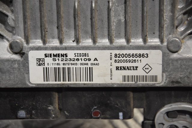S122326109A RENAULT Блок управления двигателем купить в Тернополь