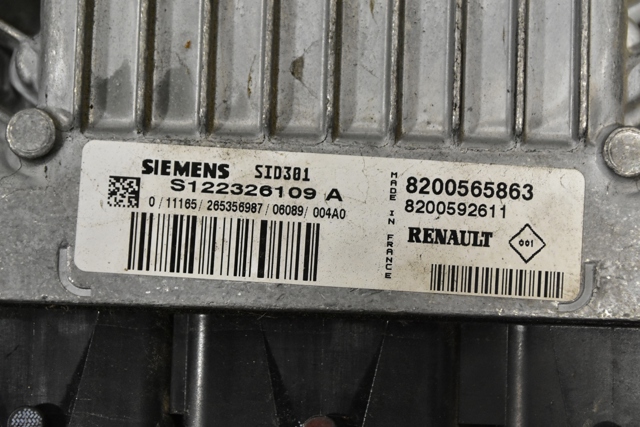 RENAULT S122326109A Блок управления двигателем в наличии Кривой Рог