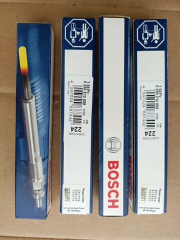 0250212009 BOSCH Свечи накала купить в Черкассы