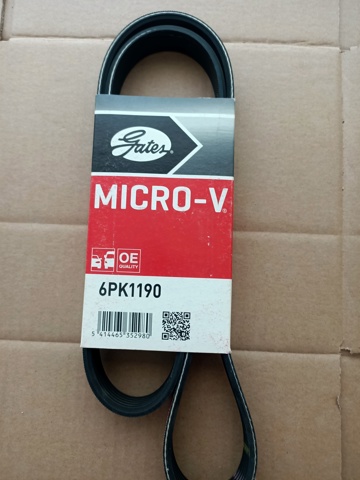 6PK1190 GATES Ремень агрегатов приводной купить в Каменское