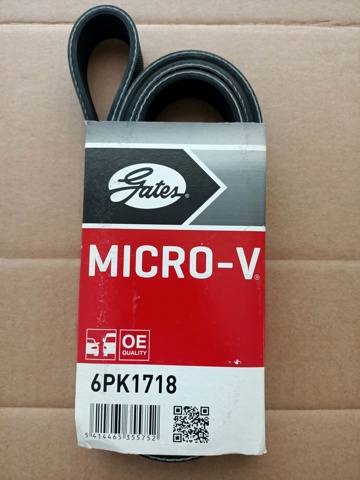 GATES 6PK1718 Ремень генератора в наличии Сумы