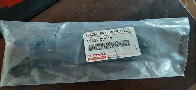Бампер передний, нижняя часть 524220D010 TOYOTA