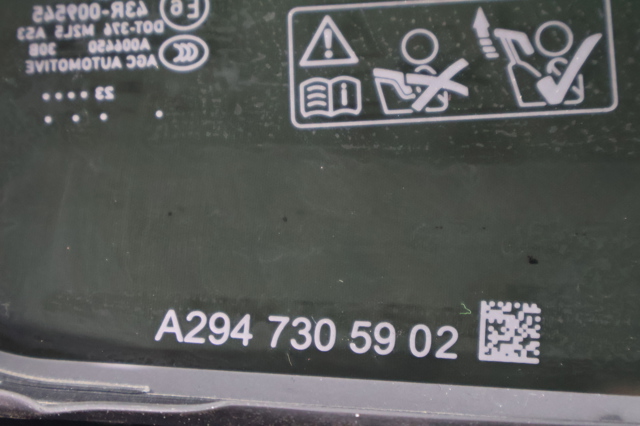 A2947305902 MERCEDES Стекло-форточка двери задней левой купить в Запорожье