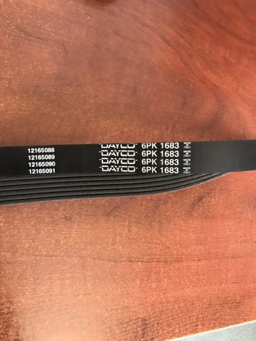 DAYCO 6PK1683 Ремень генератора в наличии Каменское
