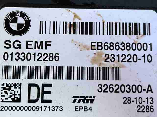 Блок управления электромеханического стояночного тормоза 34436863800 BMW