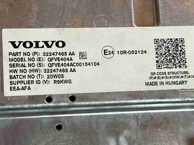 Дисплей бортового компьютера 36010560 VOLVO