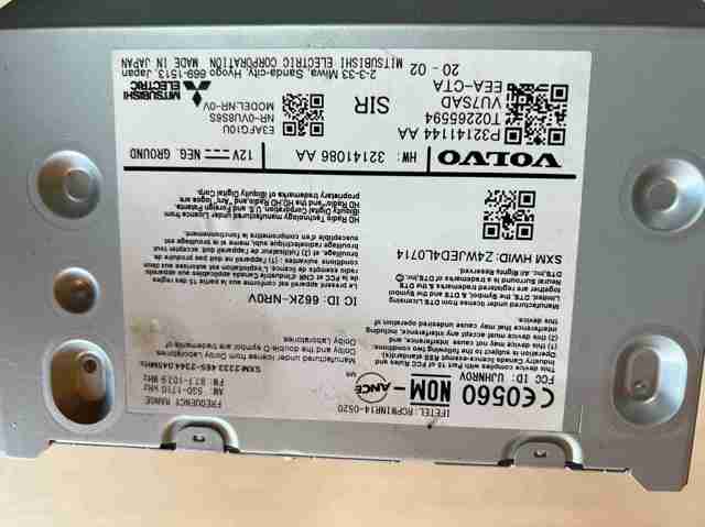 VOLVO 36011668 Магнитола (радио AM/FM) в наличии Львов