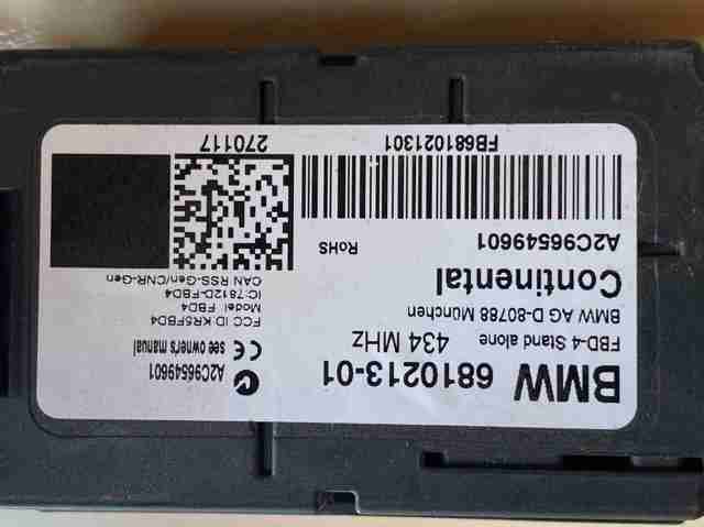 BMW 61356810213 Приемник дистанционного управления центральным замком в наличии Тернополь