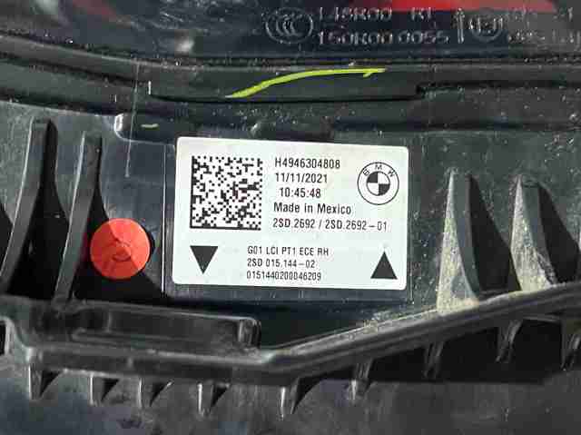 63219463048 BMW Фонарь задний правый внешний купить в Кривой Рог