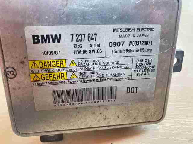 7237647 BMW Ксенон, блок управления купить в Николаев