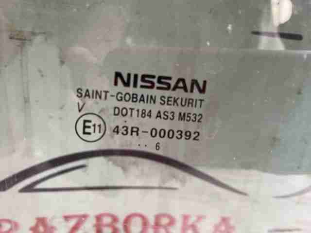 823005HA0B NISSAN Стекло двери задней правой купить в Винница
