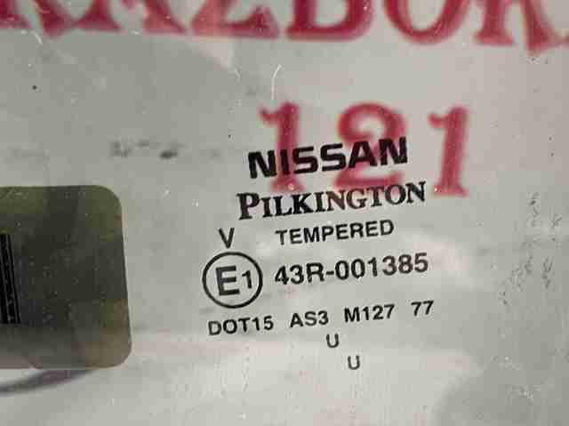 823015AA0A NISSAN Стекло двери задней левой купить в Сумы