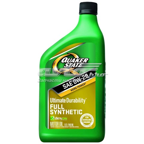 Масло моторное синтетическое 0W20 QUAKER STATE