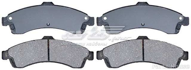 Передние тормозные колодки 14D882CH AC DELCO