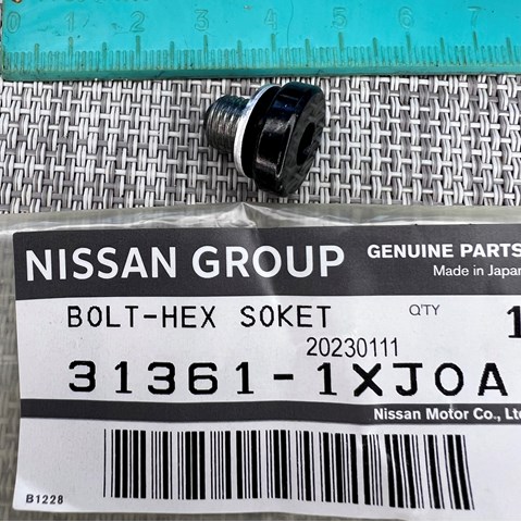 Пробка поддона АКПП 313611XJ0A NISSAN