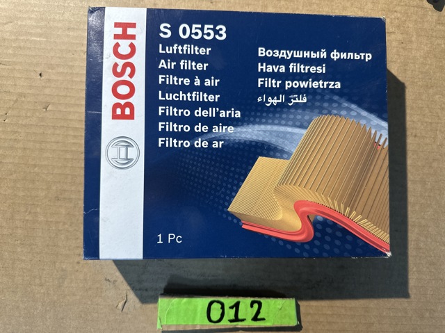 Воздушный фильтр двигателя S0553 BOSCH