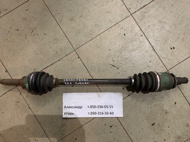 Полуось задняя, левая 28421FE281 SUBARU