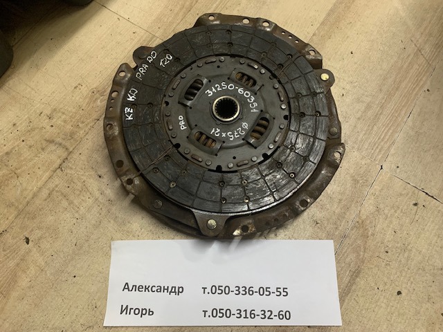Диск сцепления ведомый 3125060351 TOYOTA