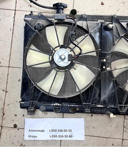38615RZPG01 Honda Мотор вентилятора системы охлаждения левый