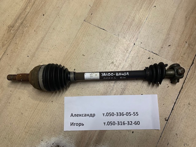 Привод правый 39100BH40A NISSAN