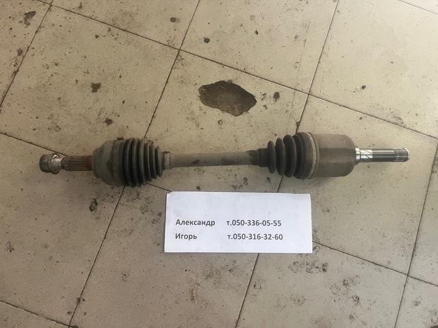 Полуось передняя левая 39101JG34C NISSAN