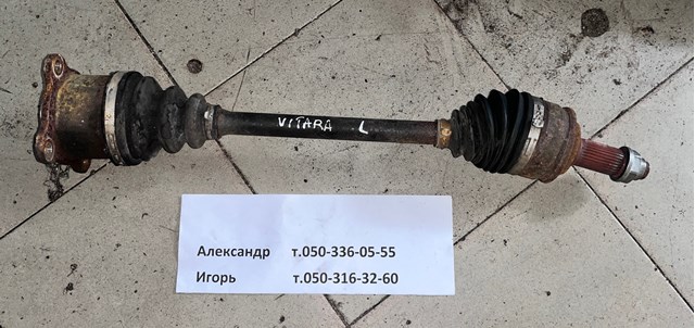 Вал привода, передний левый Suzuki Grand Vitara