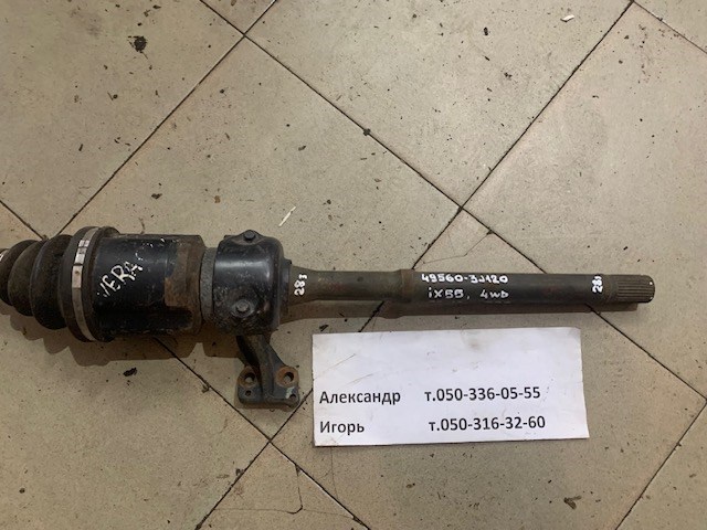 Вал привода промежуточный 495603J120 HYUNDAI