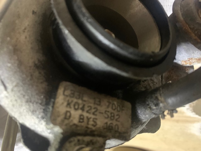 MAZDA L33L13700F Турбина в наличии Полтава