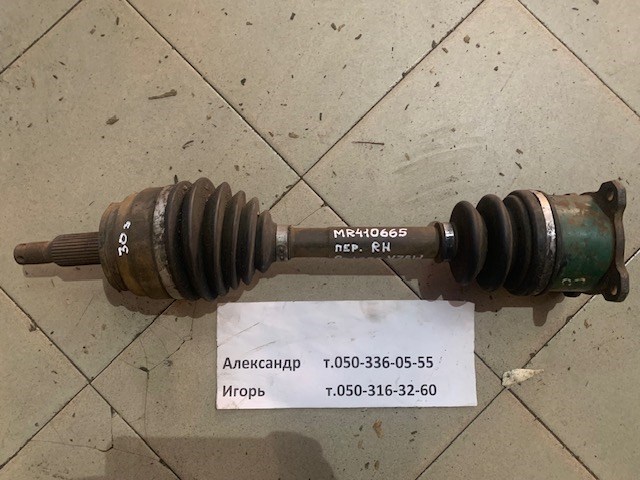 Полуось передняя, правая MR410665 MITSUBISHI