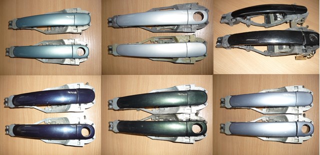 Держатель наружной ручки двери, передней левой 3B0837885 VAG