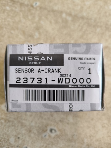 Датчик положения распредвала 23731WD000 NISSAN
