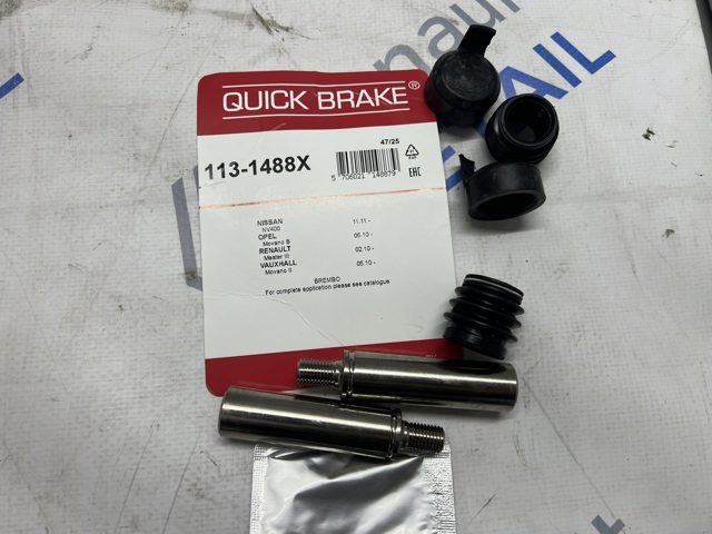 Ремкомплект суппорта тормозного, переднего 1131488X QUICK BRAKE
