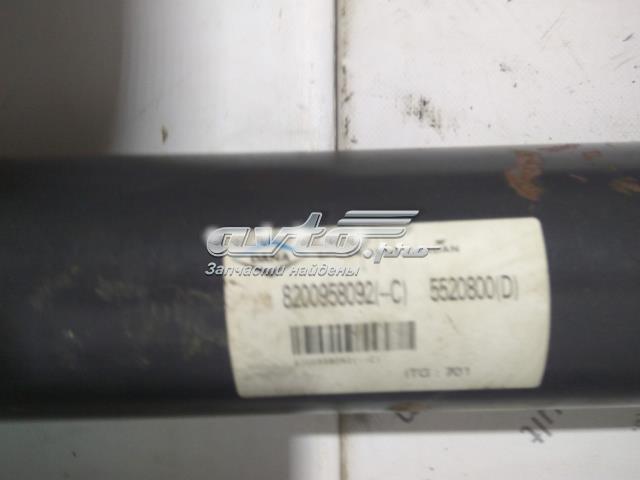 RENAULT 8200958092 Кардан задний в наличии Запорожье