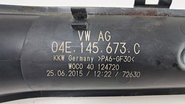 VAG 04E145673C Патрубок воздушный, вход в турбину (наддув) в наличии Ровно