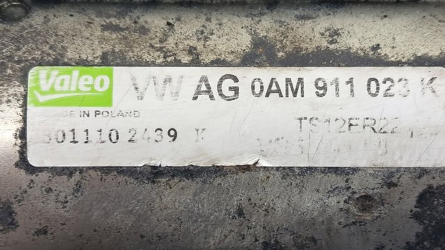 0AM911023K VAG Стартер купить в Чернигов
