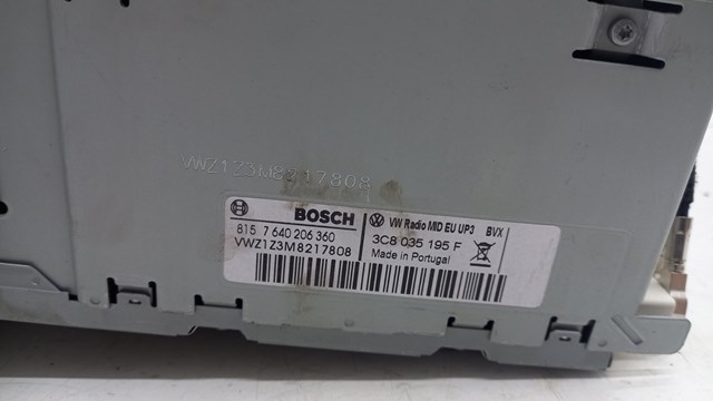 Магнитола (радио AM/FM) 3C8035195F VAG