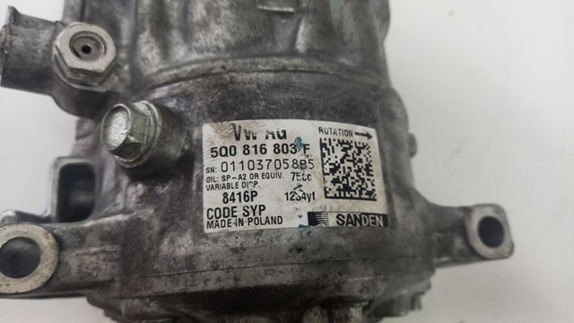 5Q0816803F Компрессор кондиционера купить Каменское
