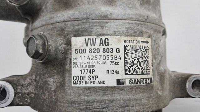 Компрессор климатической установки Audi A3