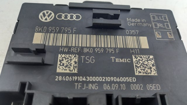 8K0959795F VAG Блок комфорта задней двери купить в Харьков